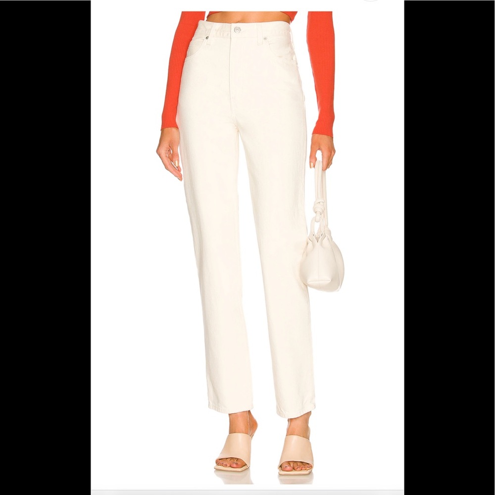 70s High Rise Slim Straight in Hello It's Me